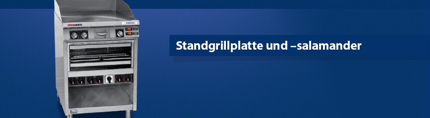 Roband Standgrillplatte und -salamander