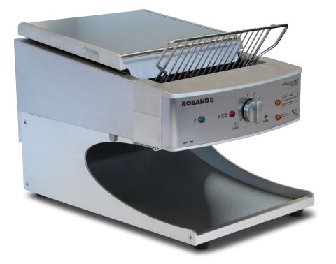 exlusiver durchlauftoaster, formschoenes design, LED ausgabefach, elektronische geschwindigkeitsregelung, eco mode, geschwindigkeitssperre, gekuehlte oberflaeche, ventilationssystem, restwaermenutzung