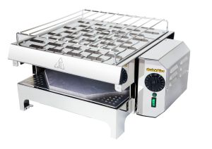 pizzaofen - ultraschnelle zubereitung, natuerliche, geschmackvolle aromen, regelbare lavasteiplatte, zuschaltbare oberhitze mit halogenheizschleife, kompakte abmessungen, energiesparend fuer zusatzumsatz bei geringer investition, hotelbar-betrieb, baecker